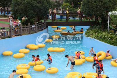 China Outdoor Holiday Resorts Water Park Lazy River , Waterpark Equipment for Theme Aqua Park for sale
