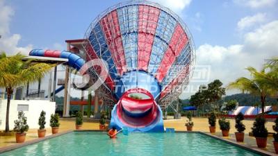 China Best Quality Amusement Fiberglass Water Slide for Adventure Water Park In China for sale