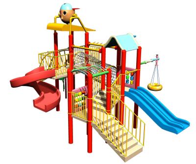 China Custom Kids' Water Playground Equipment, Childrens Fun Play Fiberglass Slides for Water Park for sale
