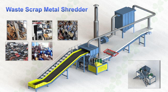 Metal shredder