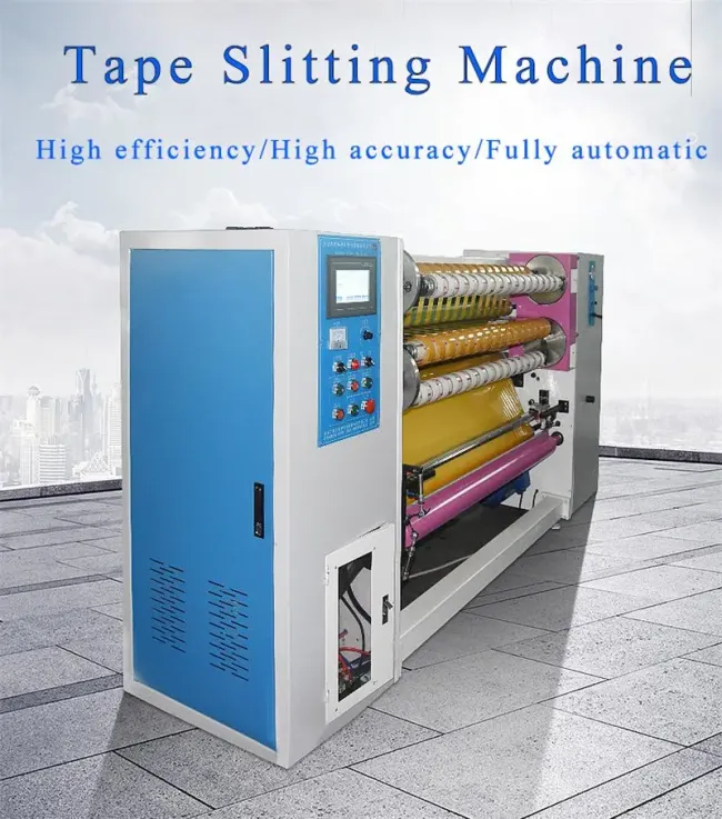 Large Production OPP Packaging Tape Slitting Rewinding Machine