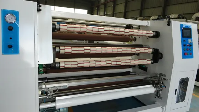Large Production OPP Packaging Tape Slitting Rewinding Machine