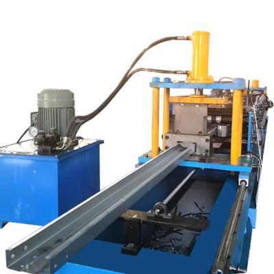 China Roll Forming Punching Machine High Speed C Purlin Punching Roll Forming Machine for sale