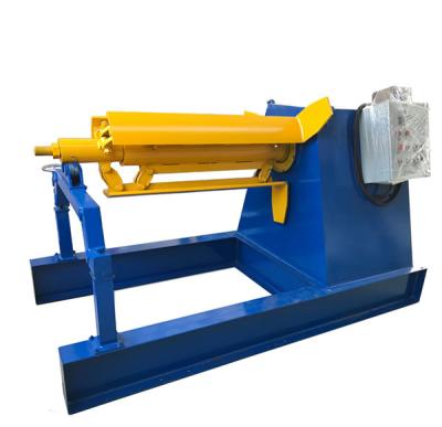 China High Quality Steel Coil Decoiling Machine Color Customized Hydraulic Decoiler for sale