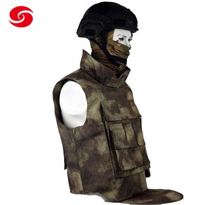 China Camouflage Body Armor Military Tactical Vest Nij III Bulletproof Jacket for sale