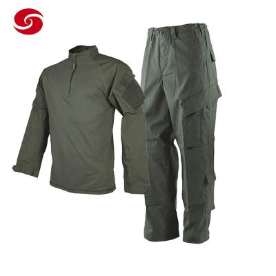 China Olive Green Outdoor Tactical Frog Suit Combat Pants Men For Army for sale