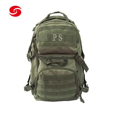 China 600d Polyester Waterproof Military Assault Backpack Army Green Backpack for sale