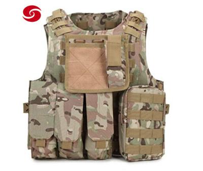 China Outdoor Military Tactical Vest Multicam Cp Camouflage Military Molle Tactical for sale
