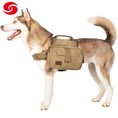 China Harness Military Tactical Dog Vest Harness Molle Adjustable Training for sale