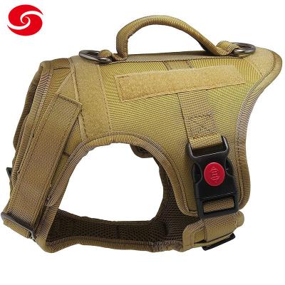 China Outdoor Hunting Tactical Police Vest Training Molle Dog Clothes Cambat Dog for sale