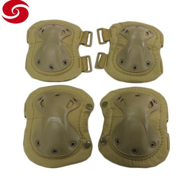 China Unique Khaki Color Army Knee and Elbow Guard Tactical Knee&Elbow Pads for sale