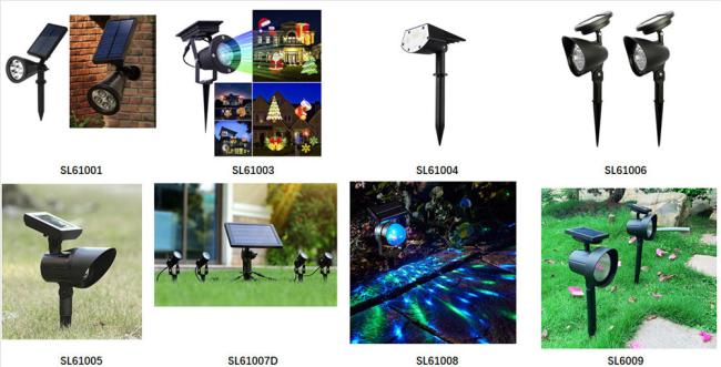 Solar Powered Spot Light