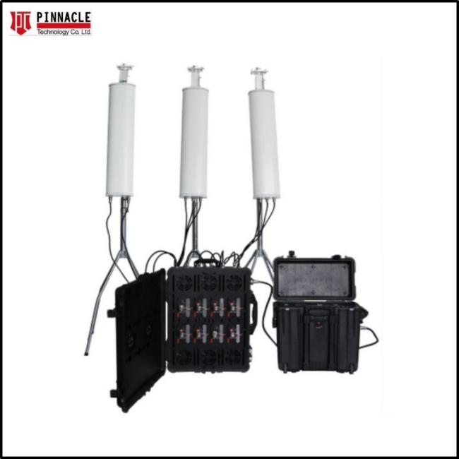 Portable Pelican Anti-Drone Anti-Uav Counter Done Jammer for Blocking GPS-1.5g WiFi-2.4G /5.8g