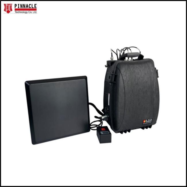 Backpack Manpack Anti-Uavs Counter Drone Signal Jammer with Internal Battery for Blocking 433MHz+900MHz+1.2g+1.5g+2.4G+5.8g