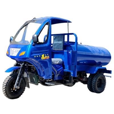 China Red Lifan Blue Body Box Frame Battery Double Axle Tricycle for Cargo Transport for sale