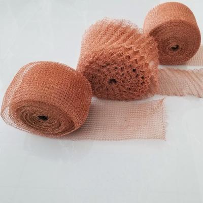 China 40 Mesh 100% Copper Mesh Rolls Lightweight For Industrial for sale