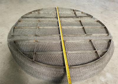 China 0.23mm Wire Mesh Mist Eliminator Pads For Knockout Drum for sale