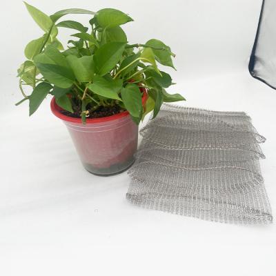 China Customized Special Sizes 0.23mm Stainless Steel Knitted Wire Mesh Weaving Style Knitting for sale