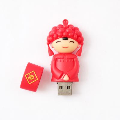 中国 Uploading Data And Vido For Free Wedding USB Flash Drive Customized Shaped 販売のため