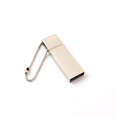 Китай Silver Matt Body Metal USB Pen Drive 2.0 64GB 128GB 20MB/S Custom Laser Logo продается