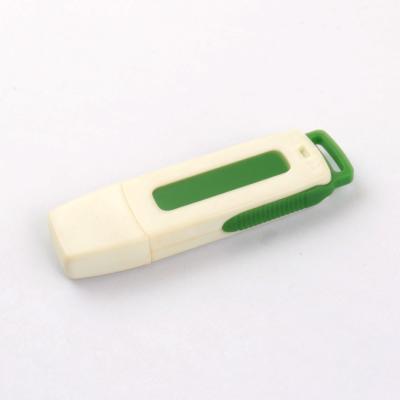 中国 Recycled Plastic USB Stick Black/White Plug and Play 1-1TB Memory 0.C to 60.C Temp 販売のため