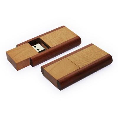 China Vara de madeira USB da memória dos dados livres da transferência de arquivo pela rede 2,0 3,0 512GB 80MB/S à venda