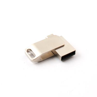 China Memoria USB mini UDP 15MB/S de memoria USB 128GB del metal de OTG Android en venta