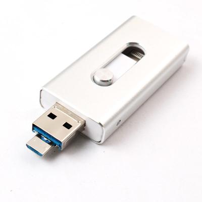 China TF Card OTG USB Stick Android 512GB USB 2.0 3.0 3 In One USB Flash Drive for sale