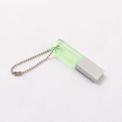 China Crystal UDP Chip Waterproof USB Flash Drive 2.0 Fast Speed Full Memory for sale