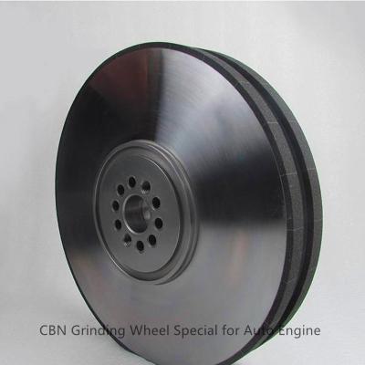 中国 自動車用機関CBNのダイヤモンドの粉砕車輪8インチCBNの粉砕車輪 販売のため