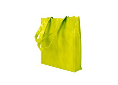 China Shopping Printed Bopp PP Woven Shopping Bags High Strength Impact Resistance for sale