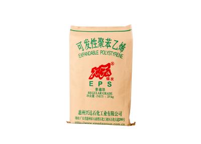 China Brown Kraft Paper BOPP Laminated Bags For Packing Pulverous / Granular Material for sale