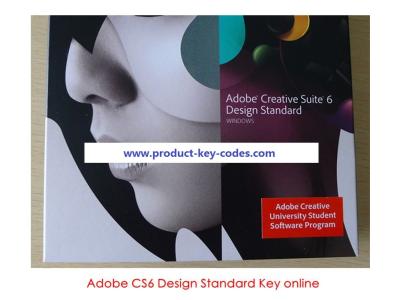 China Llave del producto de Adobe Photoshop, estándar de diseño del adobe cs6 para el mac en venta