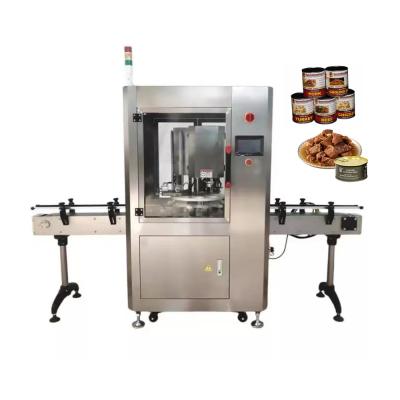 China OEM 380V Electric Pork Canned Auto Capping Machine 75pcs/min for sale