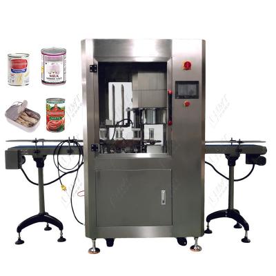 Chine Machine de conserve de tomates en aluminium machine de couture de boîtes d'étain en poudre de lait en azote à vendre