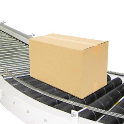 China Simple Structure Roller Conveyor Belt Roller High Speed Type For Boxes Bags for sale