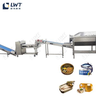 China Canned fish production line  Yellow croaker canned processing equipment for sale
