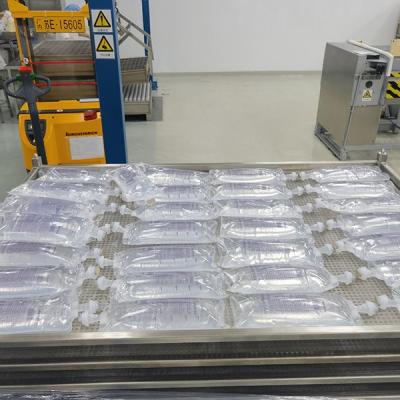 Китай Saline Bag Load And Unload Pallets Machine Nutrient Solution Production Line продается