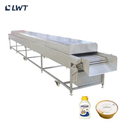 China Máquina de esterilização UV de tipo túnel para esterilizadores de alimentos enlatados à venda