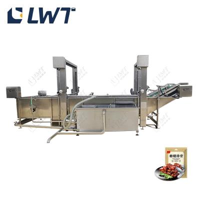 China Sweet And Sour Pork Ribs Bag Production Line Prepared Dish Equipment for sale