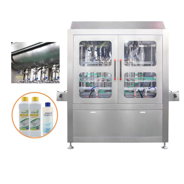 Quality Automatic Stainless Steel Volumetric Shampoo Bottle Filling Machine Small for sale