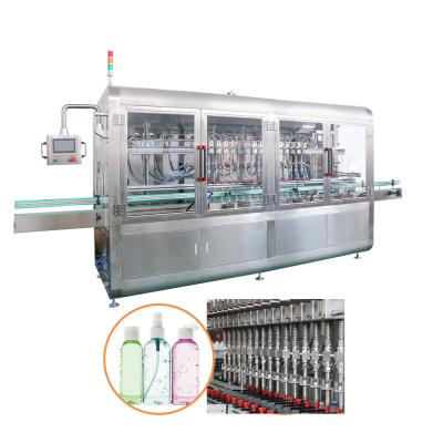 China Automatic Viscous Liquid Bottle Dishwasher Liquid Filling Machine for sale