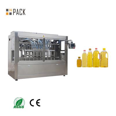 China Fully Automatic Tin Mustard Oil Filling Machine for sale