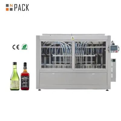 China Fully Automatic Stainless Steel Liquor Alcohol Bottle Filling Machine for sale