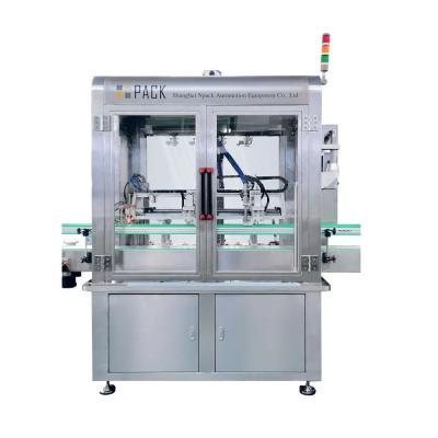China Automatic Servo Rotor Pump Filling Machine For High Viscous Bottle Liquid Sauce Paste for sale