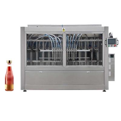 China Auto Chili Sauce Filling Machine Sauce Filling Packing Machine Manufacturer With Hot Filling en venta