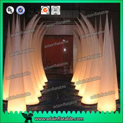 China 3M 210T Polyester Cloth Wedding Event Decoration Inflatable Tusks for sale