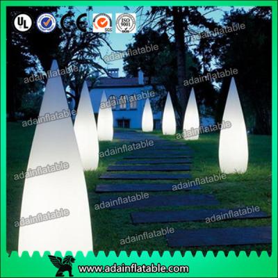 China 3M Inflatable Waterdrop Pillar For Festival Event Party Decoration for sale