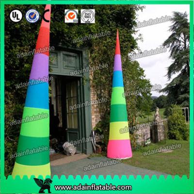 China Colorful Inflatable Cone Customized For Events Party Decoration for sale