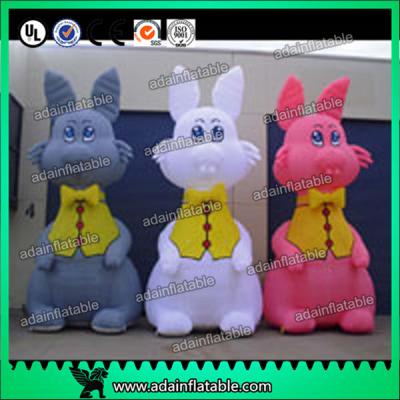 China Inflatable Rabbit Character Advertising Bunny Model for sale
